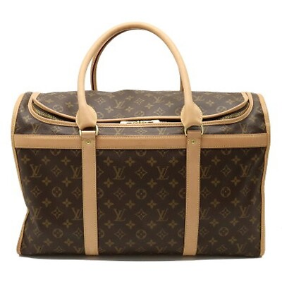 #ad #ad Louis Vuitton Monogram Sack Chien 50 Dog Carrier Bag Canvas Medium Pet M42021 AB $2109.00