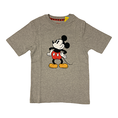 #ad Boys Graphic Tee Mickey Mouse Grey 14 16 $7.96