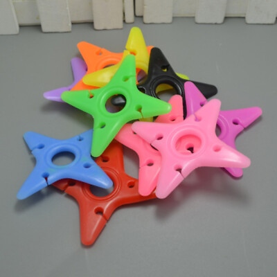#ad 10pcs Colorful Silicone Dart Star Earphone Cable Winder Organizer Protector $8.22