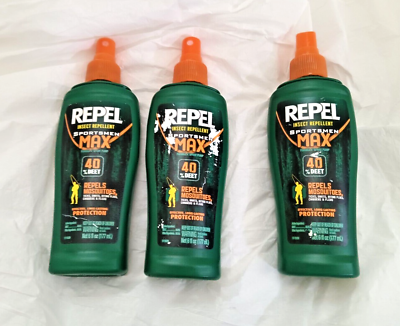 #ad Repel Insect Repellent Sportsmen Max Lot of 3 $19.99
