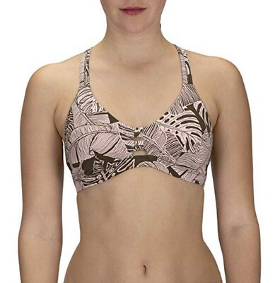 #ad Hurley Q D Max Para Winds Womens Size M Bikini Top AQ2779 222 Multicolor $15.00