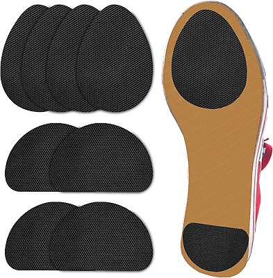 #ad 4Pairs Non Slip Shoe Pads Self Adhesive Sole Protector for Bottom of Shoes Heels $9.99