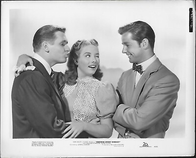 #ad Colleen Townsend Alan Young of Mr. Ed Original Photo Chicken Every Sunday $11.96