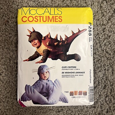 #ad McCall#x27;s Craft 248 Arma Baby Critters Toddler Costume Pattern Dinosaur Seal UC $8.80