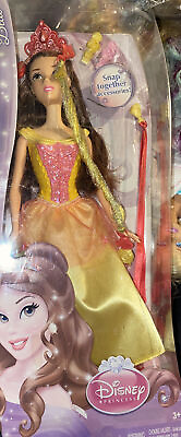 #ad DISNEY Princess SNAP amp; STYLE BELLE Fashion Barbie Doll Dolls NEW $10.00