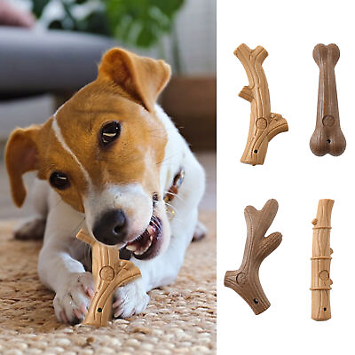 #ad Pet Molar Toy Teeth Texture Relieve Stress Antlers Pet Molar Toy Wood Fiber $9.66