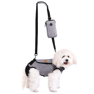#ad Pet Puppy Dogs Sling Shoulder Bag Lift Harness Support Backpack Carrier Travel $28.99