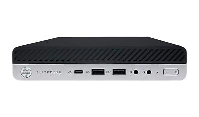 #ad HP EliteDesk 800 G3 Mini i5 7600 3.5GHz 16GB RAM 256GB SSD Win 11 $234.90
