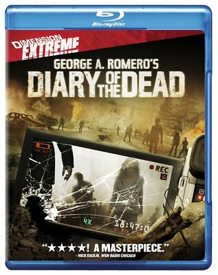 #ad George A. Romero#x27;s Diary of the Dead Blu ray Disc 2008 New free shipping $9.43