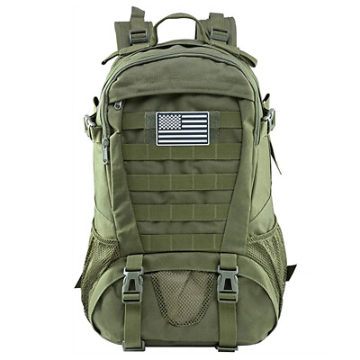 #ad #ad Military Tactical Backpack Army Molle Bug Out Bag Rucksack Travel Hiking Camping $39.99