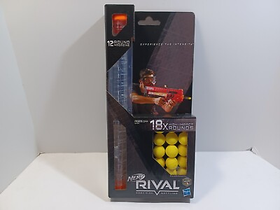 #ad Nerf Rival 12 ROUND MAGAZINE with 18x High Impact Rounds Hasbro NEW $16.89