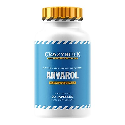#ad CrazyBulk ANVAROL Natural Alternative for Cutting amp; Lean Muscle Supplement $56.99