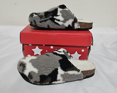 #ad Size 8 DREAM PAIRS Women#x27;s House Slippers Fuzzy Indoor Outdoor Furry Cork Faux S $34.99