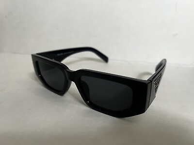 #ad Prada PR 09ZSF 1AB5S0 Sunglasses 55mm Unisex Sunglasses Black Grey $65.00