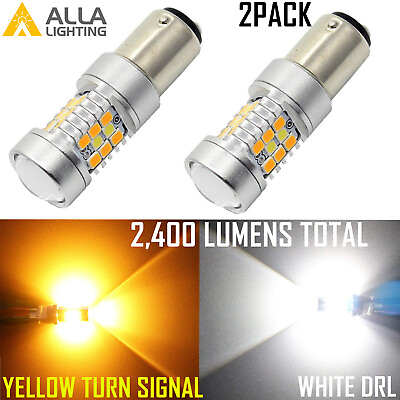 #ad LED 2 Color Switchback Front Turn Signal Light For 94 99 Chevrolet K1500 C1500 $29.98