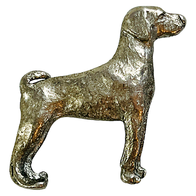 #ad GG Harris Fine Pewter Pin Weimaraner Dog 451A Metal Puppy Realistic Vintage 2000 $12.50