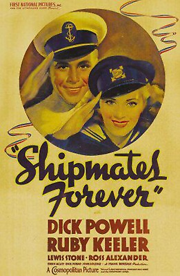 #ad 16mm Vintage Film SHIPMATES FOREVER 1935 Dick Powell Ruby Keeler READ $29.95
