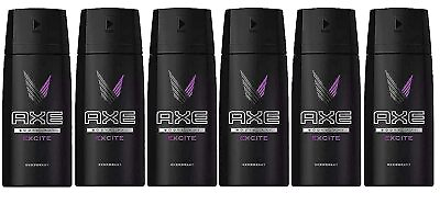 #ad AXE Body Spray Deodorant Excite 150 ml Pack of 6 $19.99