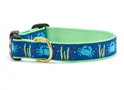 #ad #ad Up Country Dog Collar Crab Blue Made In USA Adjustable XS S M L XL XXL $24.00
