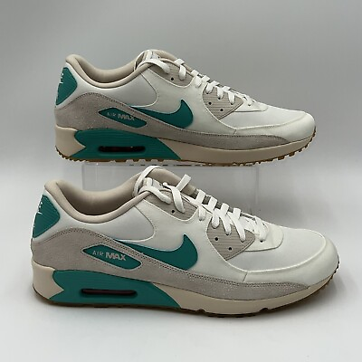 #ad Nike Men#x27;s Sz 15 Air Max 90 G NRG M22 Golf Sneakers Sail Washed Teal DO6492 141 $109.99