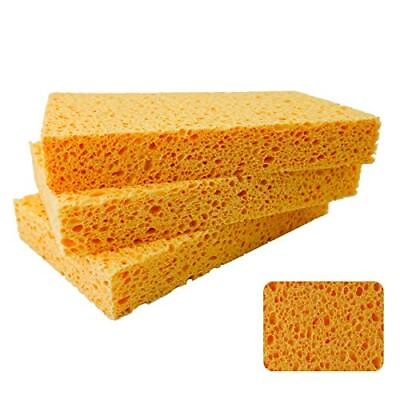 #ad 3 PCS Large Sponge Kitchen Sponges Handy Sponges Cellulose Dish $11.62