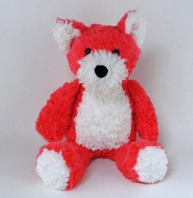 #ad Manhattan Toy Red Fox Dog Coral White Plush Stuffed Animal Toy 14 Inch $17.89