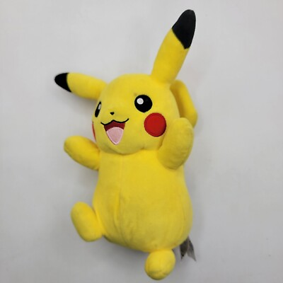 #ad Pikachu Wicked Cool Toys 10quot; Inch Pokemon Stuffed Plush Toy 2018 WCT $6.95