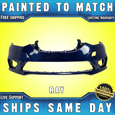 #ad NEW *Painted RAY Deep Blue* Front Bumper Cover for 2016 2019 Nissan Sentra 16 19 $340.99