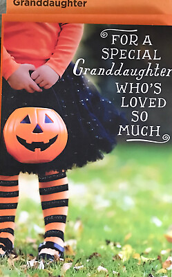 Halloween For Granddaughter Hallmark Greeting Card $2.25