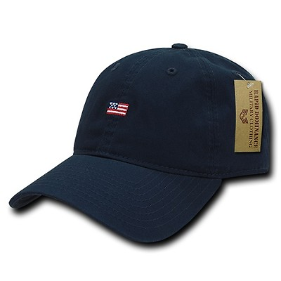 #ad Navy Blue USA Flag Patch US American Patriotic Polo Baseball Cap Caps Hat Hats $16.95