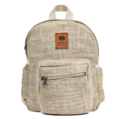 #ad 100 % Raw Hemp Mini Backpack Sustainable and Stylish for Travel amp; Everyday use $29.99