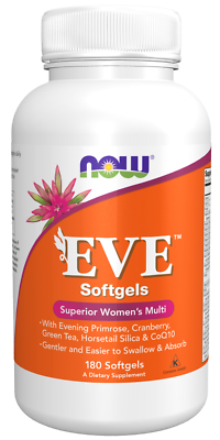 #ad Now Foods EVE Womens Vitamin 180 Softgels Evening Primrose Green Tea 10 25EXP $29.95