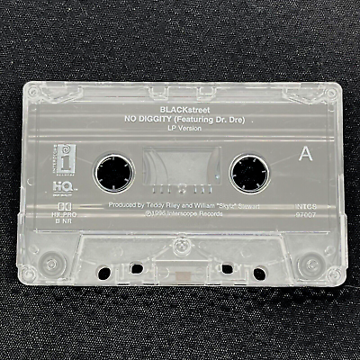 #ad BLACKstreet No Diggity Feat. Dr. Dre amp; Billie Jean 1996 Cassette Single Tape $4.99