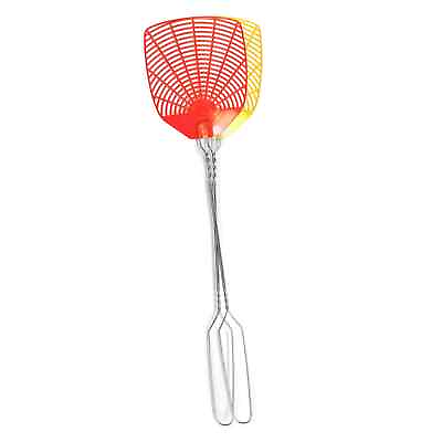 #ad Eliminator Fly Swatters with Metal Handle Red amp; Yellow $2.97