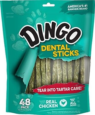 #ad Tartar And Breath Dental Sticks For All Dogs 48 Count Free Shipping $15.99