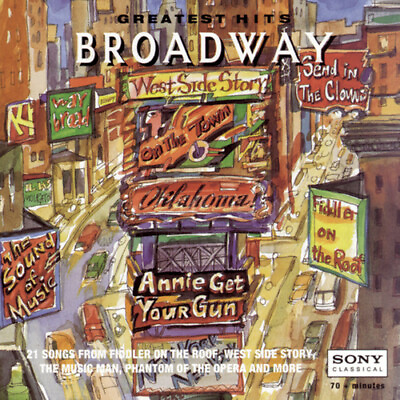 #ad Greatest Hits: Broadway Various by Various Artists CD 1996 $4.30