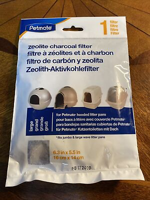 #ad Petmate Fresh Flow Replacement Charcoal Filter New And Sealed. 👍🏻 $4.89