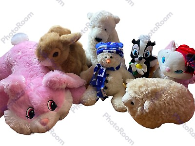 #ad Plush Bundle of 7 Stuffed Animals $45.00