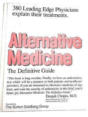 #ad Alternative Medicine: The Definitive Guide Hardcover Good $7.32