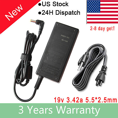 #ad 19V 3.42A 65W AC DC Adapter charger power For ASUS R33030 N17908 V85 5.5*2.5MM F $10.89