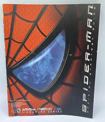 #ad Spider Man The Movie Brady Games Official Strategy Guide PS2 GC Xbox 2002 $14.95