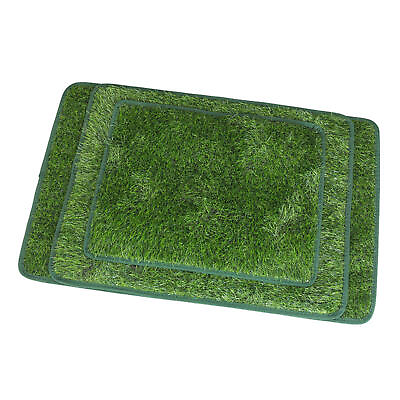 #ad Dog Potty Training Pad Reusable Artificial Grass Lawn Pee Pad Puppy Toilet Mat $21.89