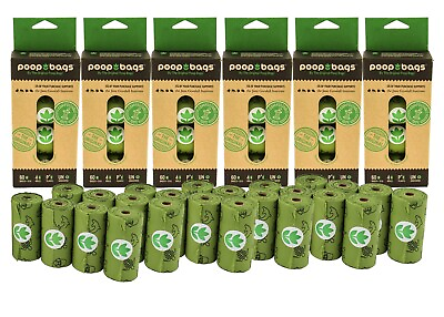 #ad The Original Poop Bags® Pet Waste Bags Compostable Leash Countdown Rolls®360ct $34.99