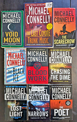 #ad Michael Connelly 9 Book Lot Paperback Mystery Thriller Novels Free Shipping $21.99