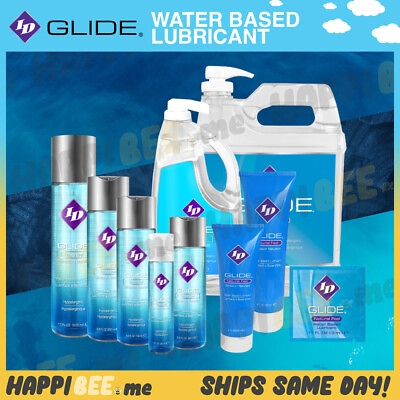 #ad ID GLIDE Lubricant🍯Premium Personal Natural Slippery Wet Jelly Water Sex Lube $69.97