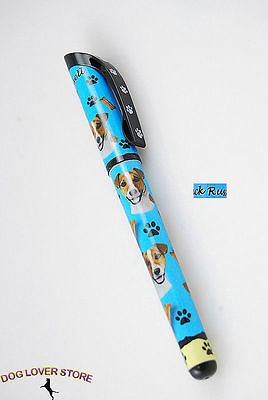 #ad Jack Russell Terrier Dog Pen Replaceable Ballpoint Black Ink $9.99