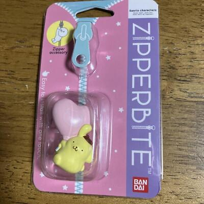 #ad Sanrio Pompompurin Zipper Bite Japan P $38.74