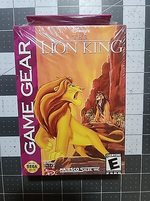 #ad NEW factory sealed Disney#x27;s LION KING game for Sega Game Gear $31.95