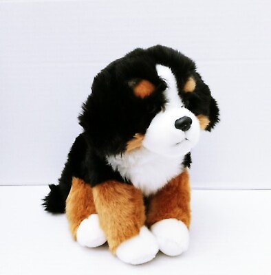 #ad Bearington Collection Bernese Mountain Dog Plush Stuffed Animal Toy Puppy Bernie $15.90