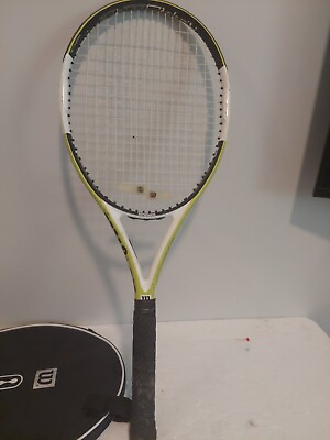 #ad Wilson N Pro Surge 100 Tennis Racquet Racket 4 3 8 Case $35.95